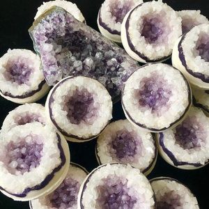 Artisan Vegan Amethyst Geo Bath Bomb